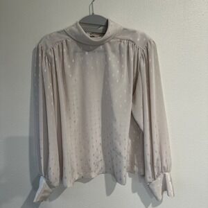 laura mae Vintage Long Sleeve‎ Blouse